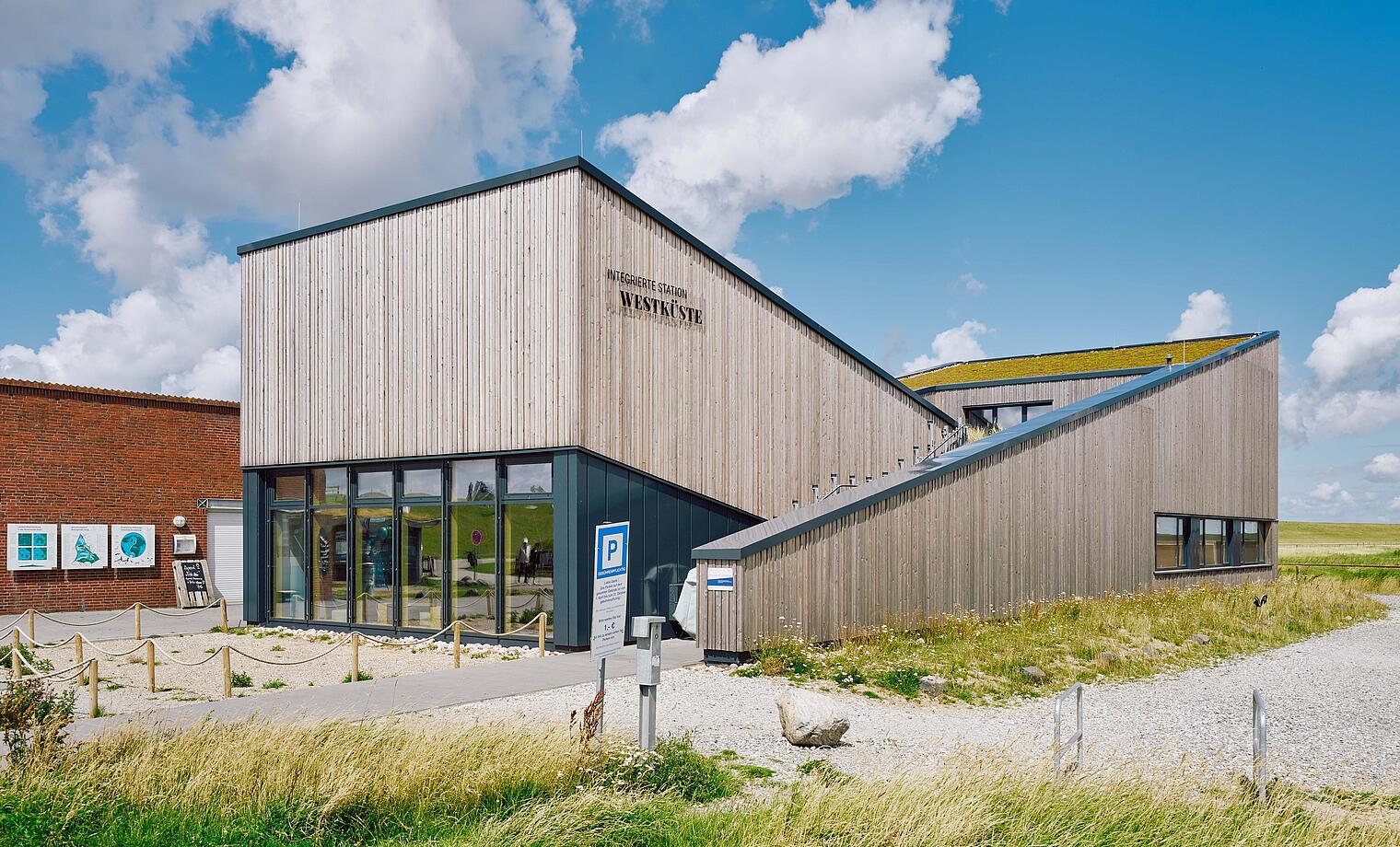 Integrierte Station Beltringharder Koog Neubau eines Büro- und Ausstellungsgebäudes